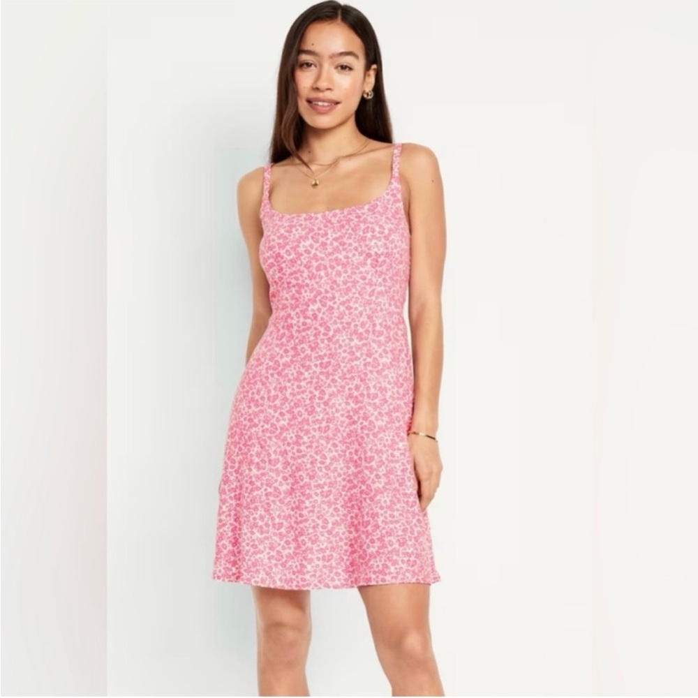 Old Navy Pink Floral Mini Dress